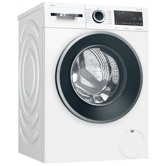 BOSCH 9 kg 5 Star Fully Automatic Front Load Washing Machine (Series 6, WGA244AWIN, Anti Wrinkle Function, White)