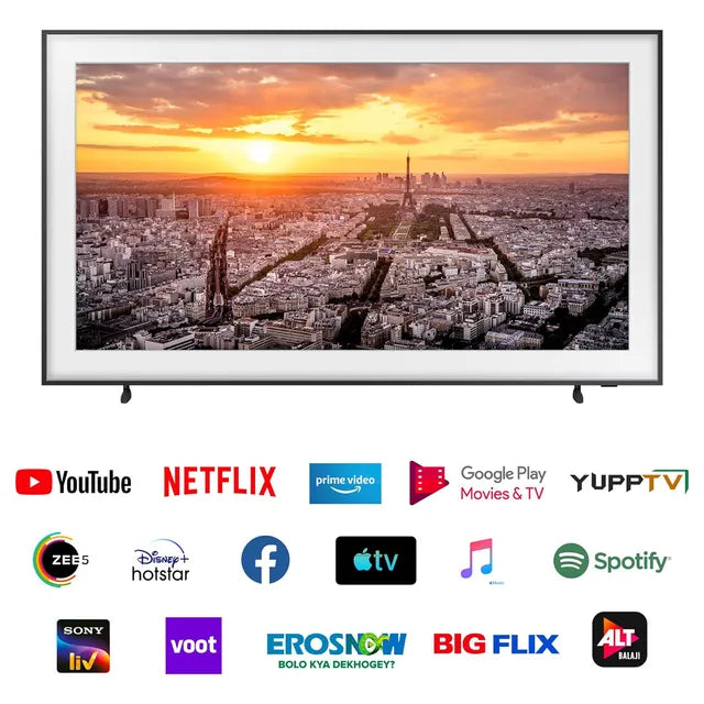 SAMSUNG LS Frame Series 108 cm (43 inch) QLED 4K Ultra HD Tizen TV with Alexa Compatibility