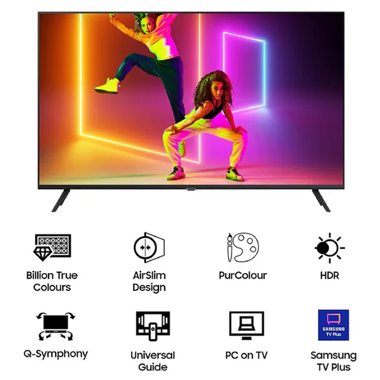 SAMSUNG Crystal 4K 163 cm (65 inch) 4K Ultra HD LED Tizen TV (2021 model)