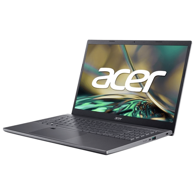 acer Aspire 5 Intel Core i5 12th Gen Gaming Laptop (8GB, 512GB SSD, Windows 11 Home, 4GB Graphics, 15.6 inch Full HD IPS Display, NVIDIA GeForce RTX 2050, Steel Gray, 1.8 KG)