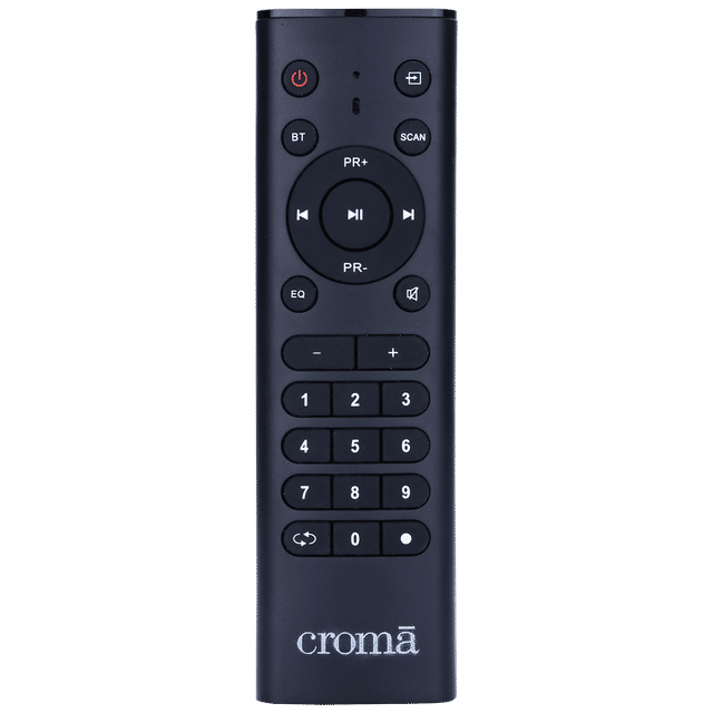Croma CREH065HTA260101 65W Bluetooth Home Theatre with Remote (Surround Sound, 4.1 Channel, Black)