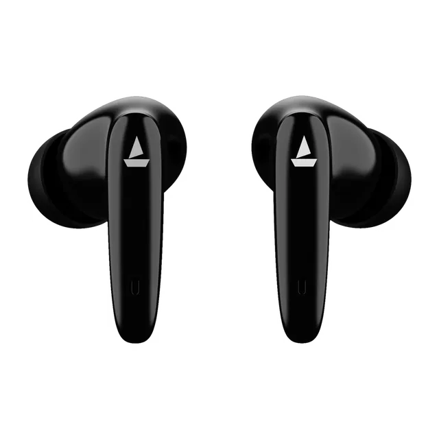 boAt Airdopes 183 TWS Earbuds with Environmental Noise Cancellation (IPX4 Sweat Resistant, ASAP Charge, Space Black)