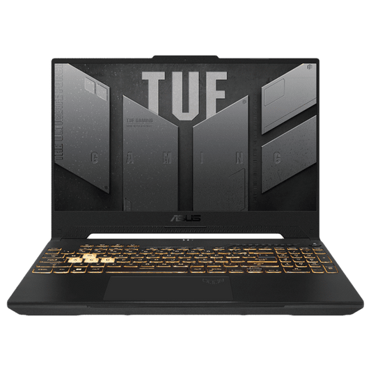 ASUS TUF Gaming F15 FX507ZC4-HN116WS Intel Core i5 12th Gen Gaming Laptop (16GB, 512GB SSD, Windows 11 Home, 4GB GDDR6, 15.6 inch FHD IPS Display, MS Office 2021, Mecha Gray, 2.2Kg)