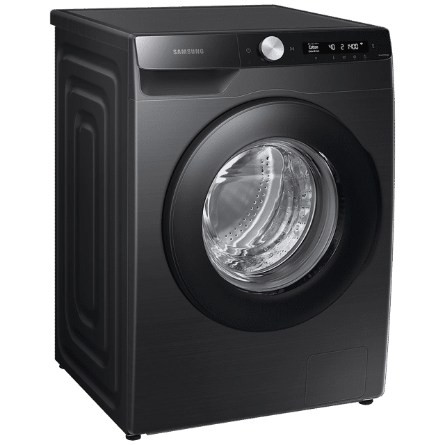 SAMSUNG 9 kg 5 Star Inverter Fully Automatic Front Load Washing Machine (WW90T504DAB1TL, Eco Bubble Technology, Black Caviar)