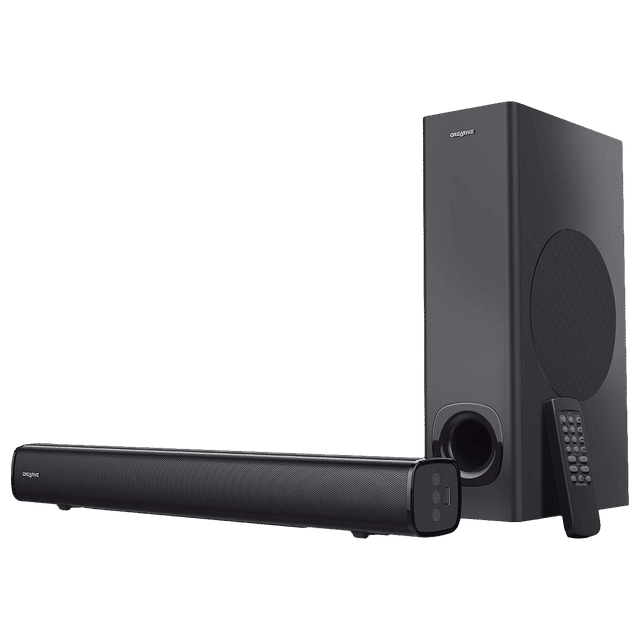 Creative Stage 160W Bluetooth Soundbar with Remote (Deep Thumping Bass, 2.1 Channel, Black)