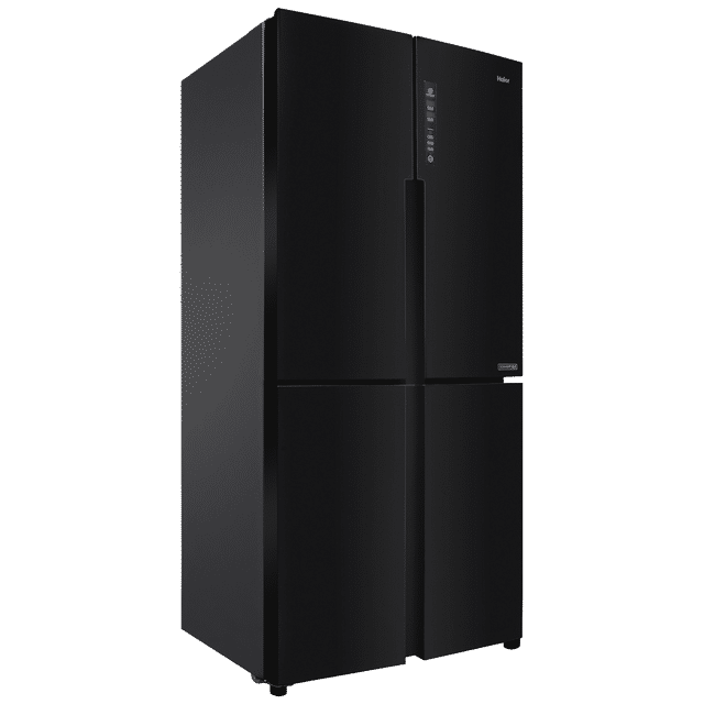 Haier 531 Litres Frost Free Side by Side Refrigerator with Deo Fresh Technology (HRB-550KS, Black Steel)