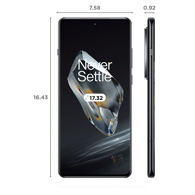 OnePlus 12 5G (12GB RAM, 256GB, Silky Black)