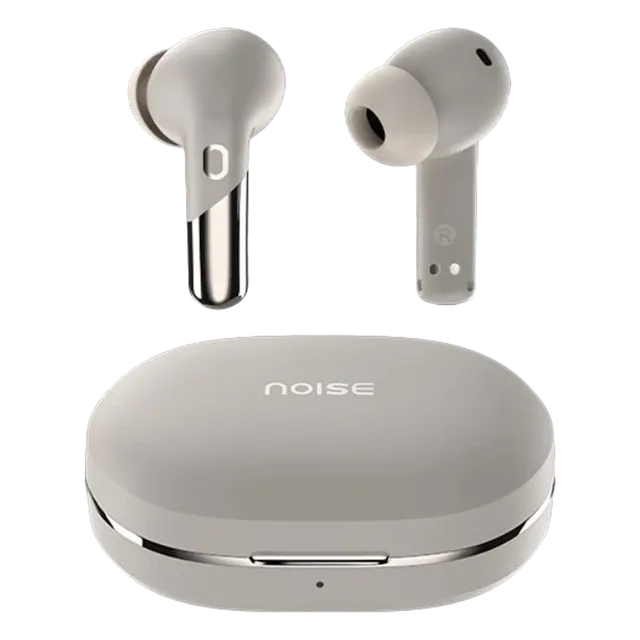 noise Buds Xero TWS Earbuds with Active Noise Cancellation (IPX5 Water Resistant, Dual Device Pairing, Beige)
