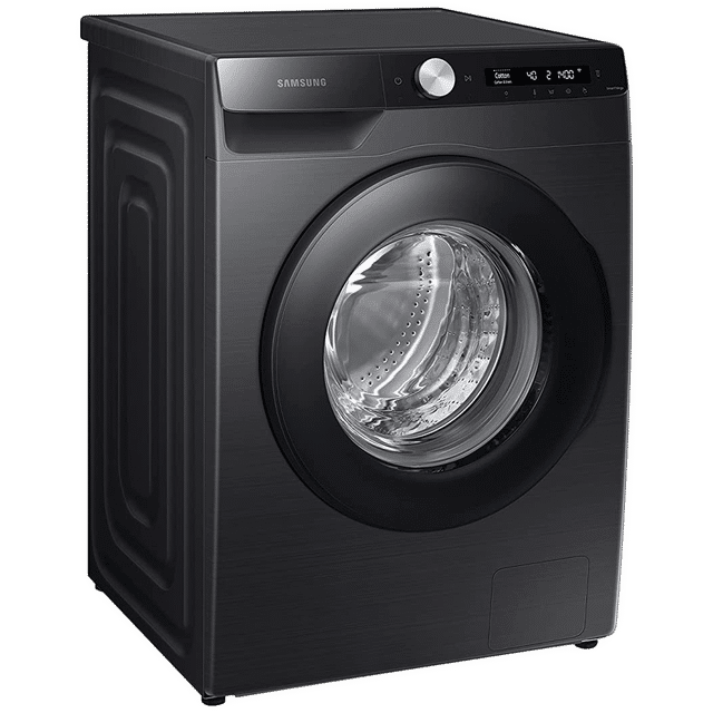 SAMSUNG 8 kg 5 Star Inverter Fully Automatic Front Load Washing Machine (WW80T504DAB1TL, AI Control Display, Black Caviar)